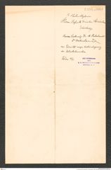 k.k. naturhistorisches Hofmuseum, Intendanzakten 1885-1896 (Hauer), Aktenzahl Z.573.a/1889, Seite 4